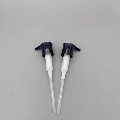 کیفیت  33 410 PP PE LDPE Plastic Pump Head 4.5cc Plastic Oil Dispenser کارخانه