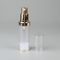 بطری های لوازم آرایشی شیشه ای بدون هوا اکریلیک پمپ مینی آلومینیومی 5 میلی لیتری 10 میلی لیتری 15 میلی لیتری