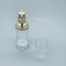 بطری های پمپ بدون هوا پلاستیکی شفاف طلایی بسته بندی وکیوم 30 میلی لیتری